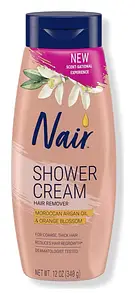 Nair Shower Cream Hair Remover Moroccan Argan Oil & Orange Blossom