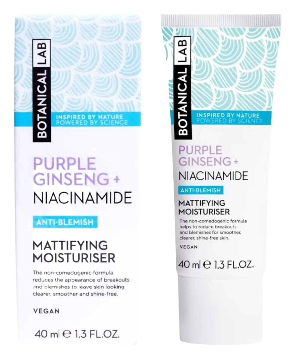 Botanical Lab Purple Ginseng + Niacinamide Mattifying Moisturiser
