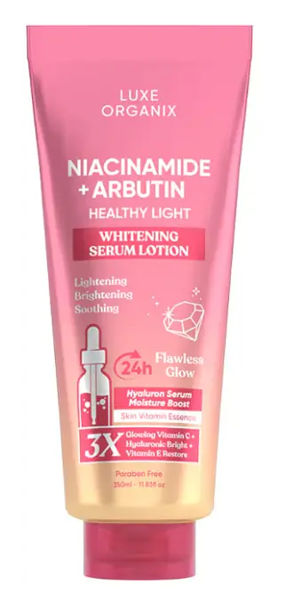 Luxe Organix Niacinamide + Arbutin Whitening Serum Lotion