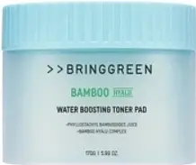 Bring Green Bamboo Hyalu Water Boosting Toner Pad