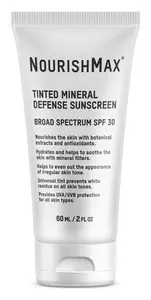 NourishMax Tinted Mineral Defense Sunscreen SPF 30