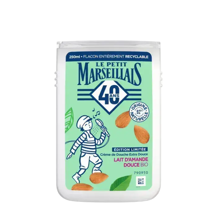 Le Petit Marseillais Crème De Douche Extra Douce Lait D’Amande Douce Bio