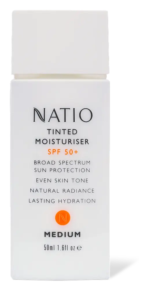 Natio Tinted Moisturiser SPF 50+ Medium