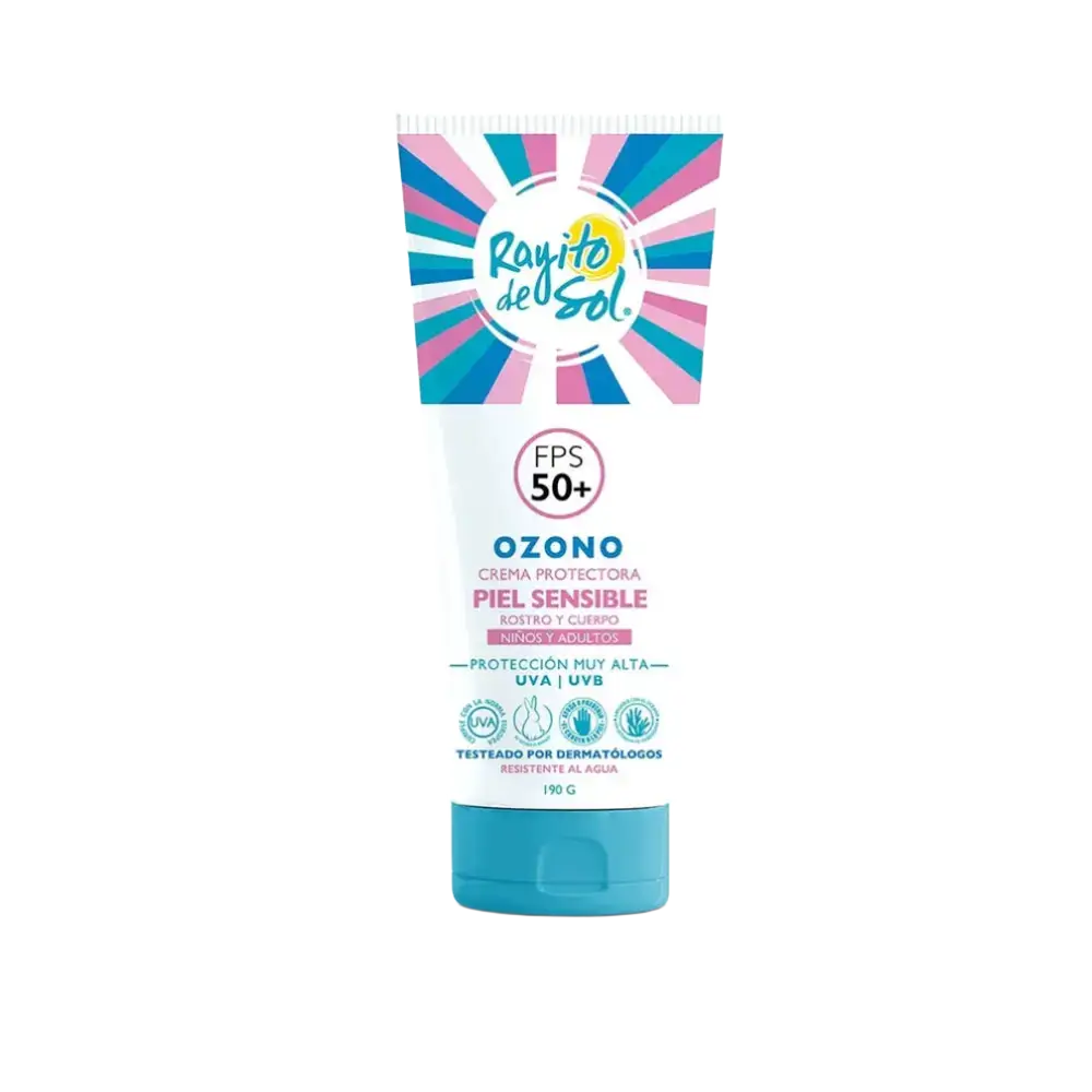 Rayito De Sol Ozono Crema Protectora Piel Sensible SPF 50+