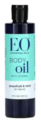 EO Products Body Oil with Jojoba - Grapefruit & Min