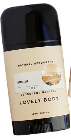 Lovely Body Sauna Deodorant Stick Natural