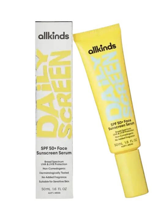 Allkinds SPF 50+ Face Sunscreen Serum