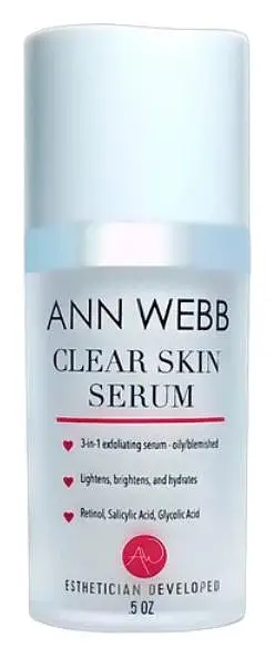 Ann Webb Skin Care Clear Skin Serum