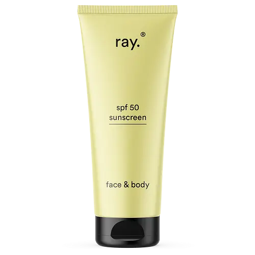 Ray. SPF 50 Face & Body Sunscreen