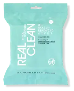 Real Techniques ® Real Clean XL Makeup Removing & Cleansing Wipes