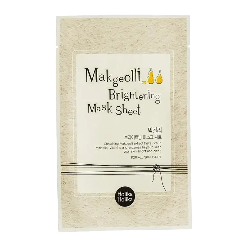 Holika Holika Makgeolli Brightening Mask Sheet