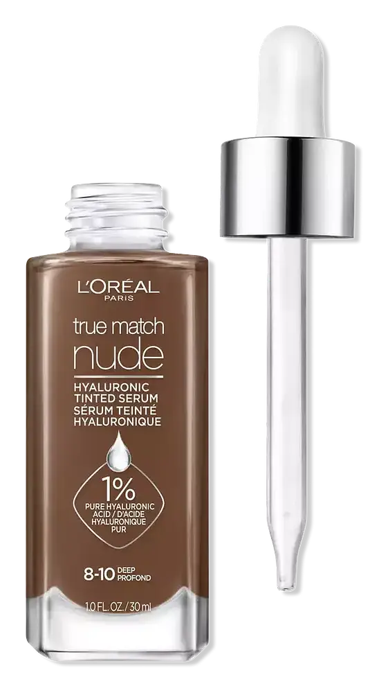 L'Oreal True Match Nude Hyaluronic Tinted Serum 8-10 Deep