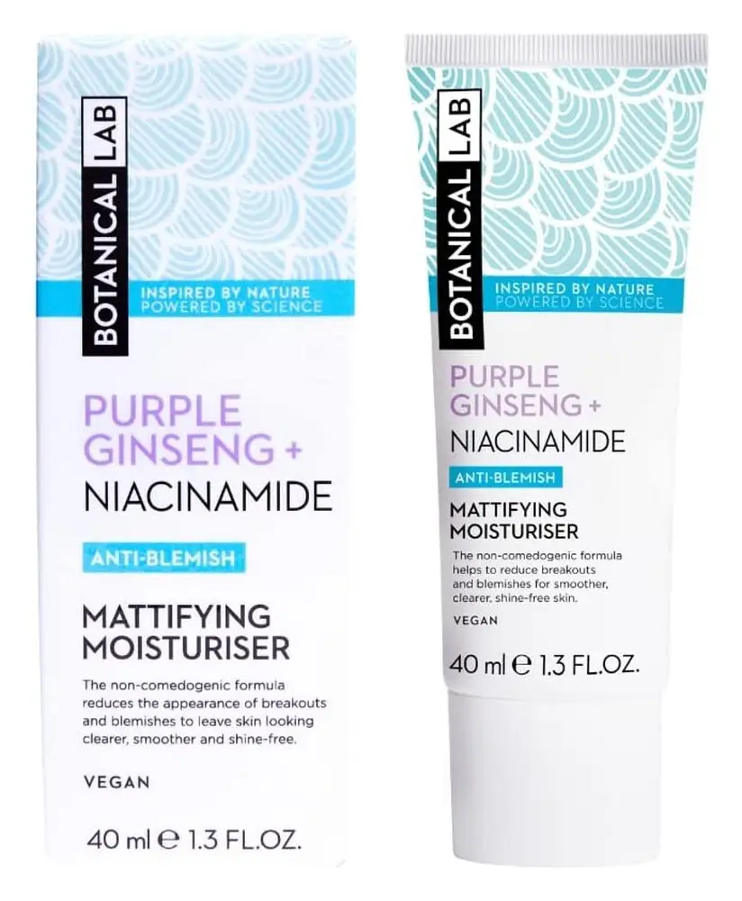 Botanical Lab Purple Ginseng + Niacinamide Mattifying Moisturiser