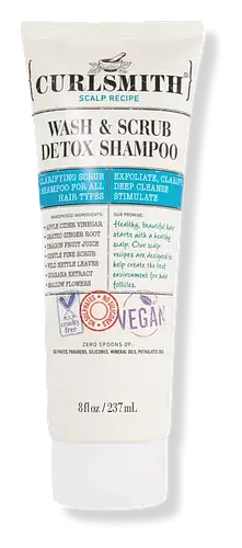 Curlsmith Wash & Scrub Detox Shampoo