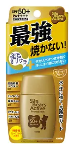 OMI Menturm Sun Bears GOLD Active Milk Sunscreen SPF 50+ PA++++