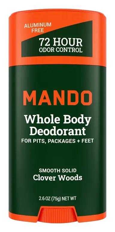 Mando Whole Body Deodorant Stick Clover Woods