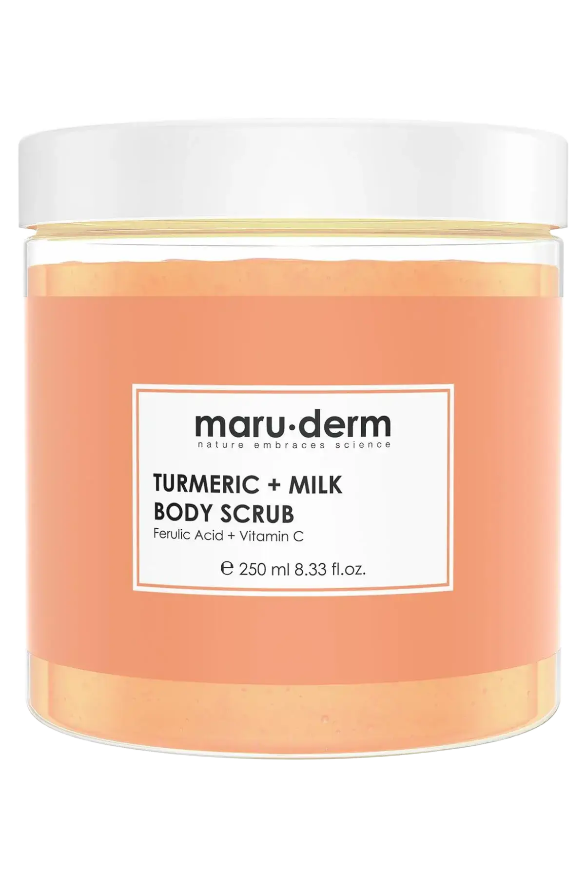 maru.derm Body Scrub Turmeric + Milk