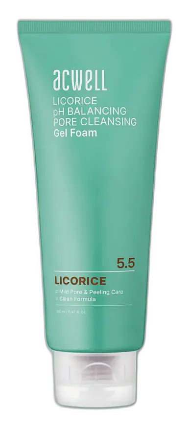 Acwell Licorice pH Balancing Pore Cleansing Gel Foam
