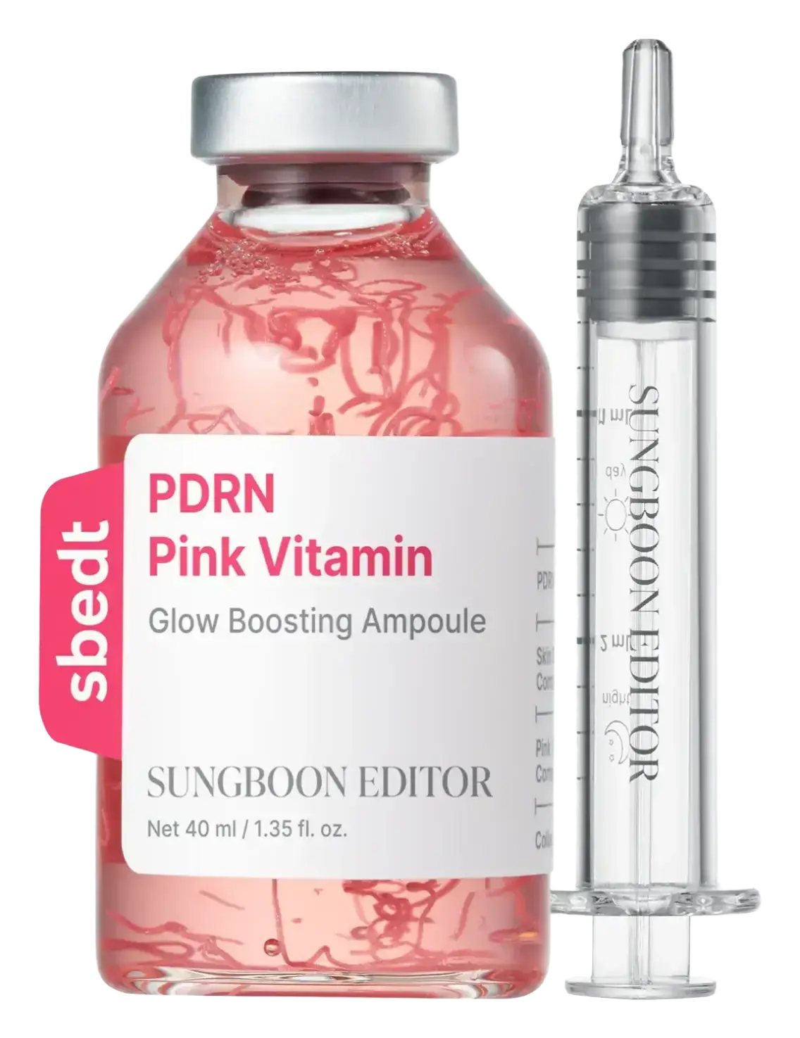 Sungboon Editor PDRN Pink Vitamin Glow Boosting Ampoule