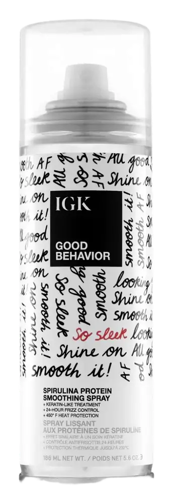 IGK Hair Good Behavior Spirulina Protein Anti-Frizz Smoothing Spray