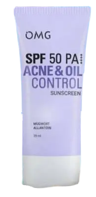 OMG Beauty Acne & Oil Control UV Barrier Sunscreen