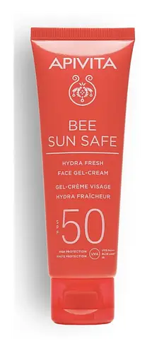Apivita Natural Cosmetics Hydra Fresh Face Gel Cream SPF50