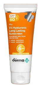 The Derma Co 1% Hyaluronic Long Lasting Sunscreen SPF 50