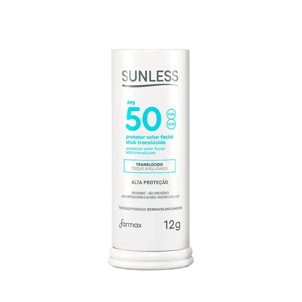 Farmax Sunless Protector Solar Facial Stick SPF 50 Translucent