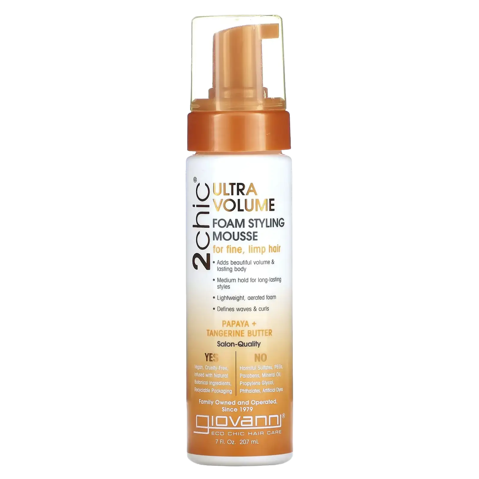 Giovanni 2Chic Ultra-Volume Foam Styling Mousse