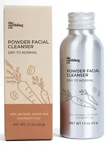 The Earthling Co. Powder Facial Cleanser Dry to Normal Formula
