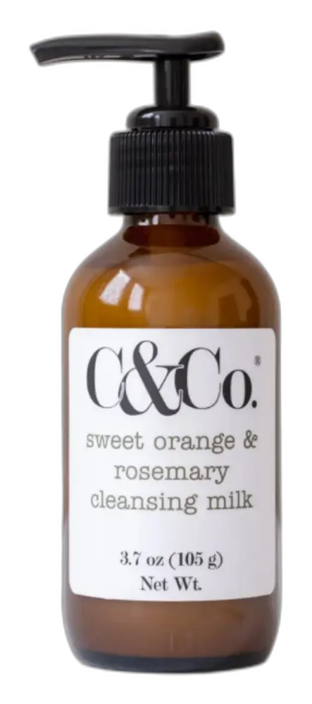 C&Co Handcrafted Skincare Sweet Orange & Rosemary Cleansing Milk