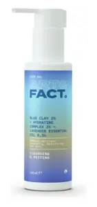Art & Fact Blue Clay 2% + Hydrating Complex 2% + Lavender Essential Oil 0,3% Mattifying Wash Gel