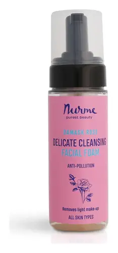 Nurme Damask Rose Delicate Cleansing Facial Foam