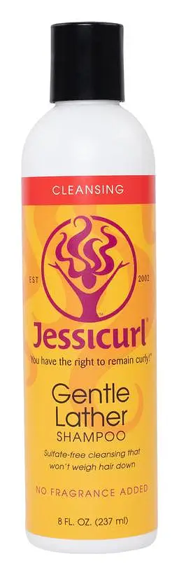 Jessicurl Gentle Lather Shampoo No Fragrance Added