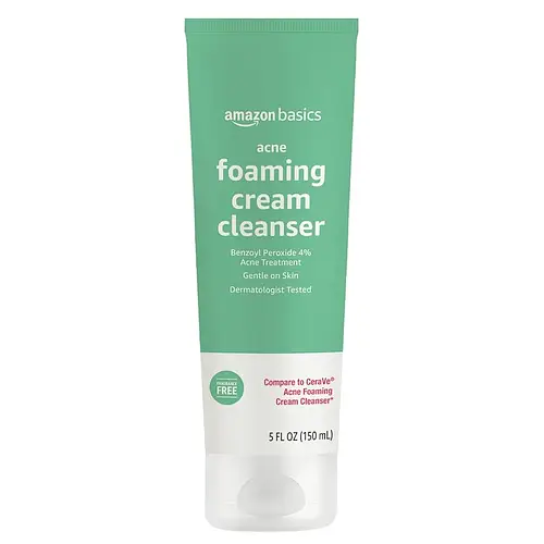 Amazon Basics Acne Foaming Cream Cleanser