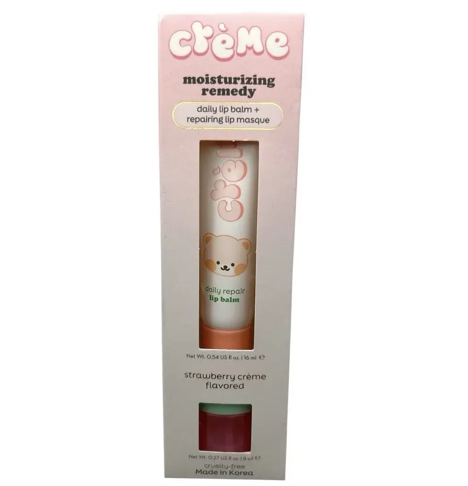 The Creme Shop Overnight Lip Therapy Masque Strawberry Crème