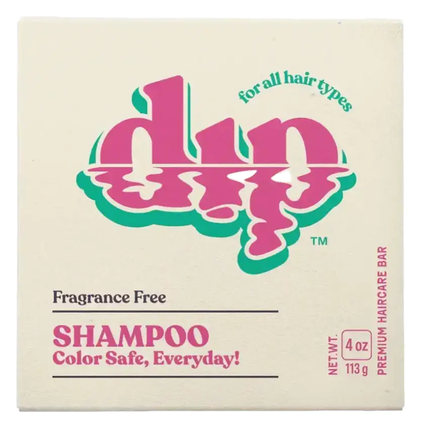 dip Color Safe Shampoo Bar for Every Day Fragrance Free