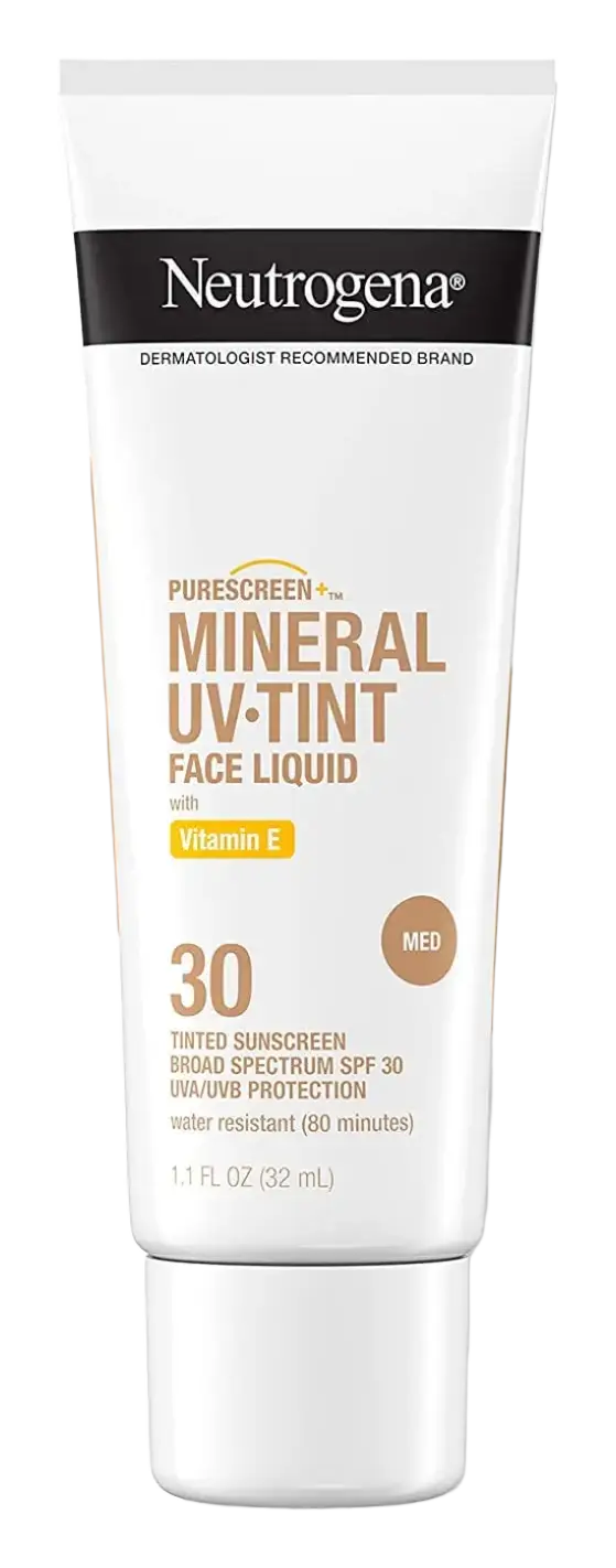 Neutrogena Purescreen+ Mineral UV Tint Face Liquid Sunscreen SPF 30