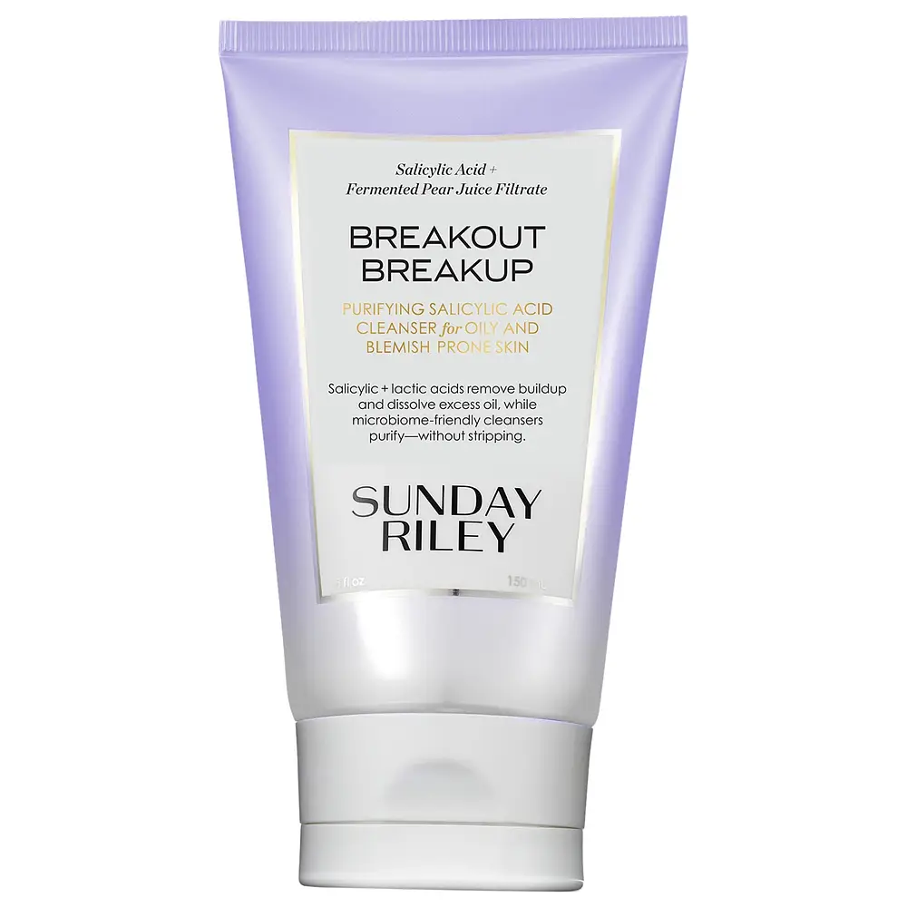 Sunday Riley Breakout Breakup Purifying Salicylic Acid Cleanser