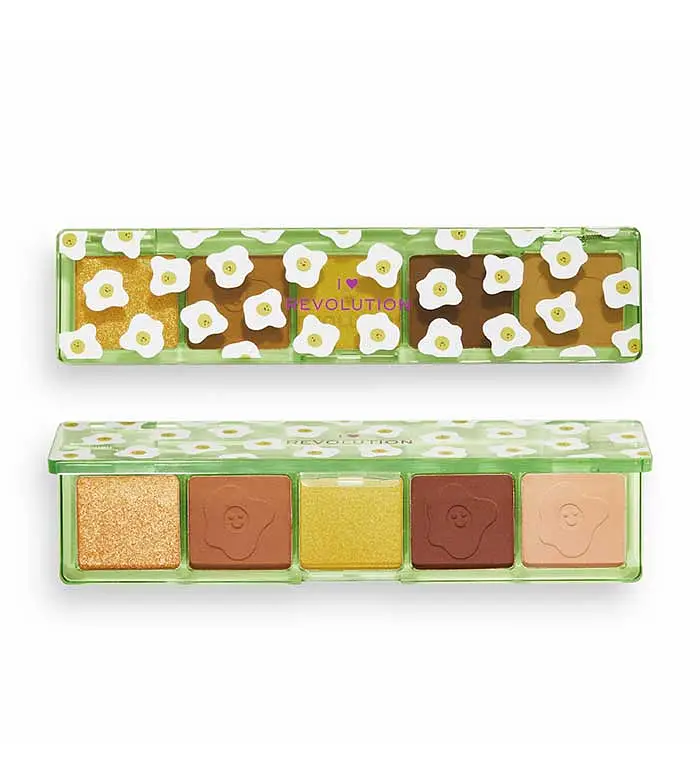 Revolution Beauty I Heart Revolution Mini Eyeshadow Palette Fried Egg