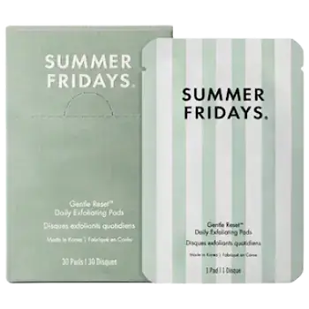 Summer Fridays Gentle Reset Daily Exfoliating Pads