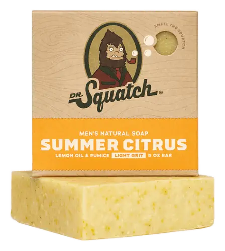 Dr. Squatch Summer Citrus Bar Soap