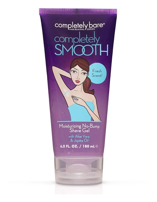 Completely Bare Completely Smooth Moisturizing No-Bump Shave Gel