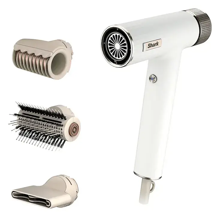 Shark SpeedStyle RapidGloss Finisher And High-Velocity Hair Dryer For Straight And Wavy Hair