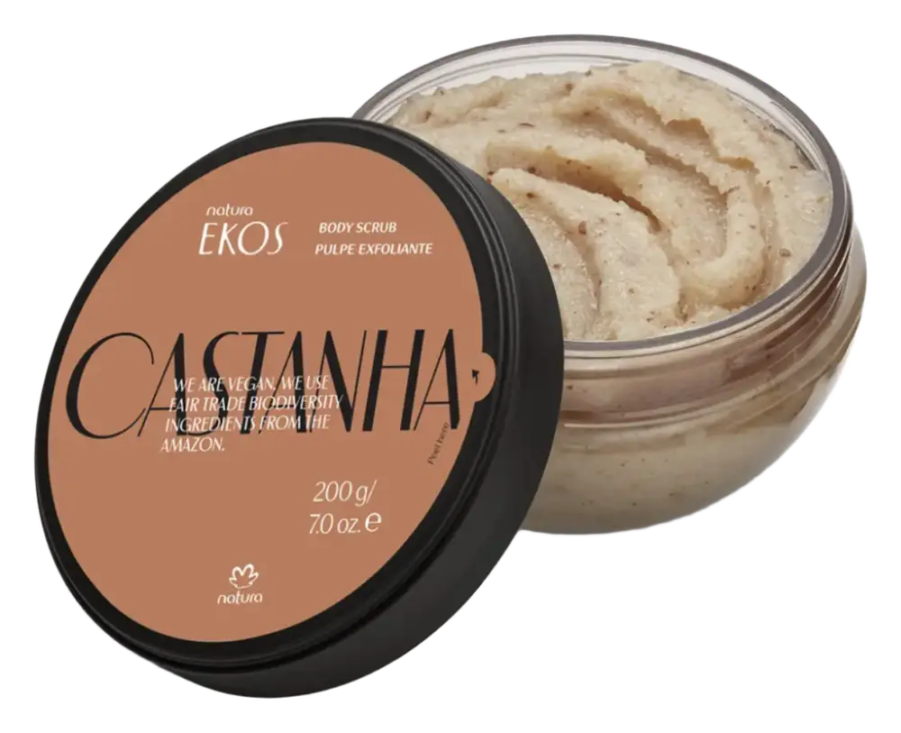 Natura Manteiga Esfoliante Castanha – Ekos