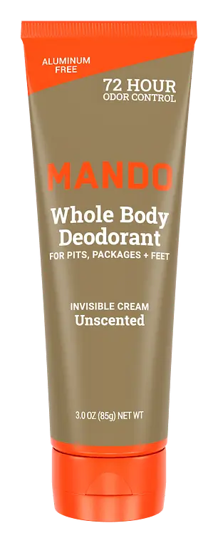 Mando Invisible Cream Deodorant Unscented