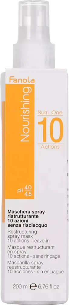 Fanola Nourishing Restructuring Spray Mask 10 Actions Leave-In