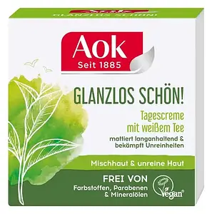 Aok Glanzlos Schön! Tagescreme Mit Weißem Tee