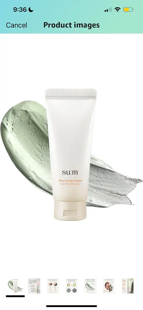 Su:m37 One Minute Clay Mask