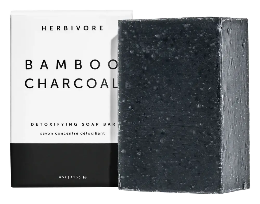 Herbivore Bamboo Charcoal Detoxifying Soap Bar